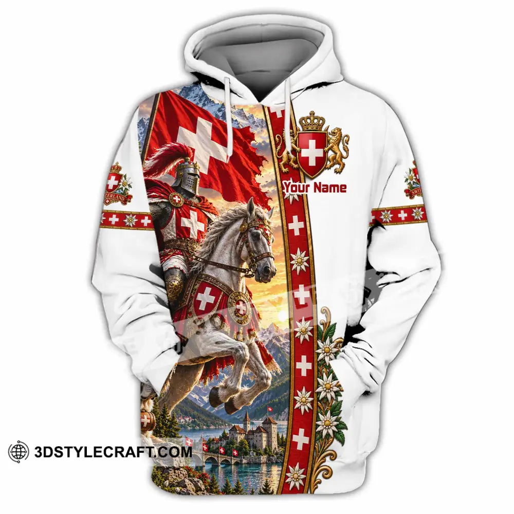Unisex Shirt - Custom Switzerland Shirt - Hoodie / S - T-shirt
