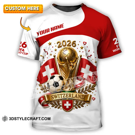 Unisex Shirt - Custom Switzerland Shirt style option 1