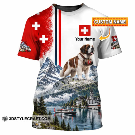 Unisex Shirt - Custom Switzerland Shirt style option 1