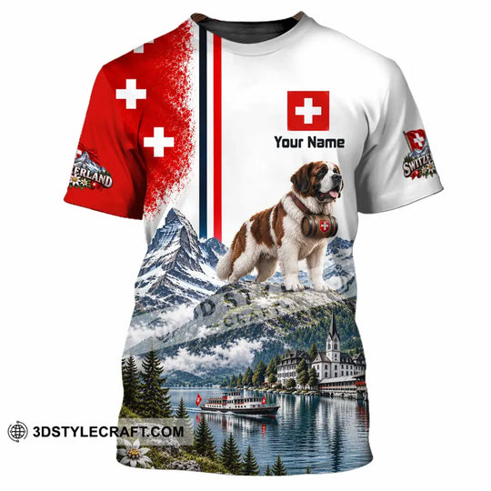 Unisex Shirt - Custom Switzerland Shirt style option 3
