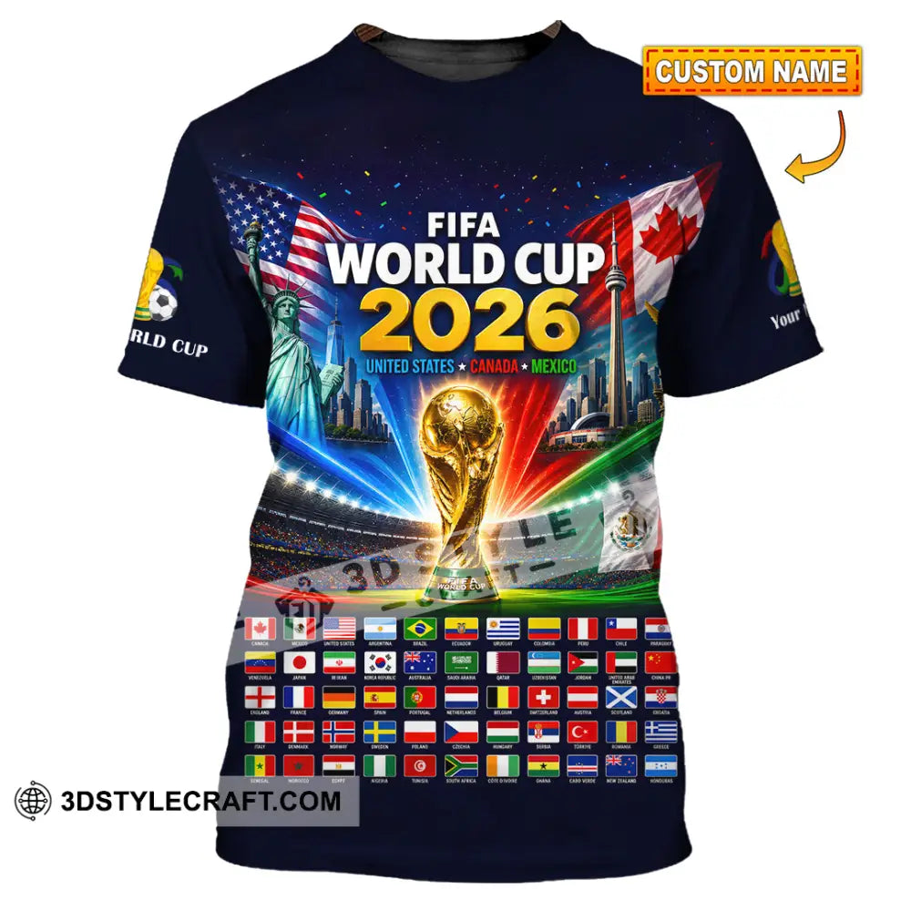 Unisex Shirt - Custom World Cup 2026 Shirt - T-shirt