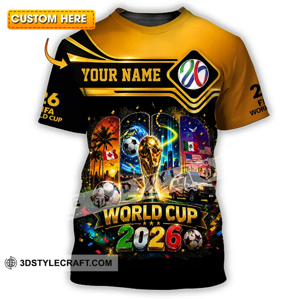 Unisex Shirt - Custom World Cup 2026 Shirt - T-shirt