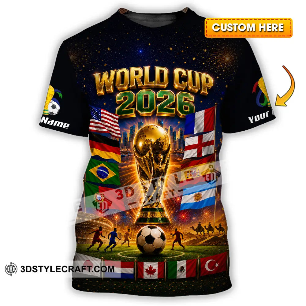 Unisex Shirt - Custom World Cup 2026 Shirt - T-shirt
