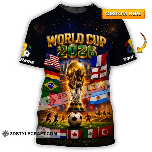Unisex Shirt - Custom World Cup 2026 Shirt - T-shirt