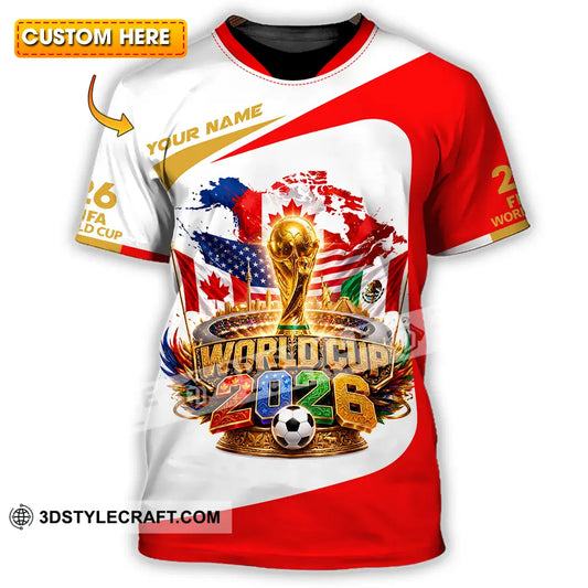Unisex Shirt - Custom World Cup 2026 Shirt - T-shirt