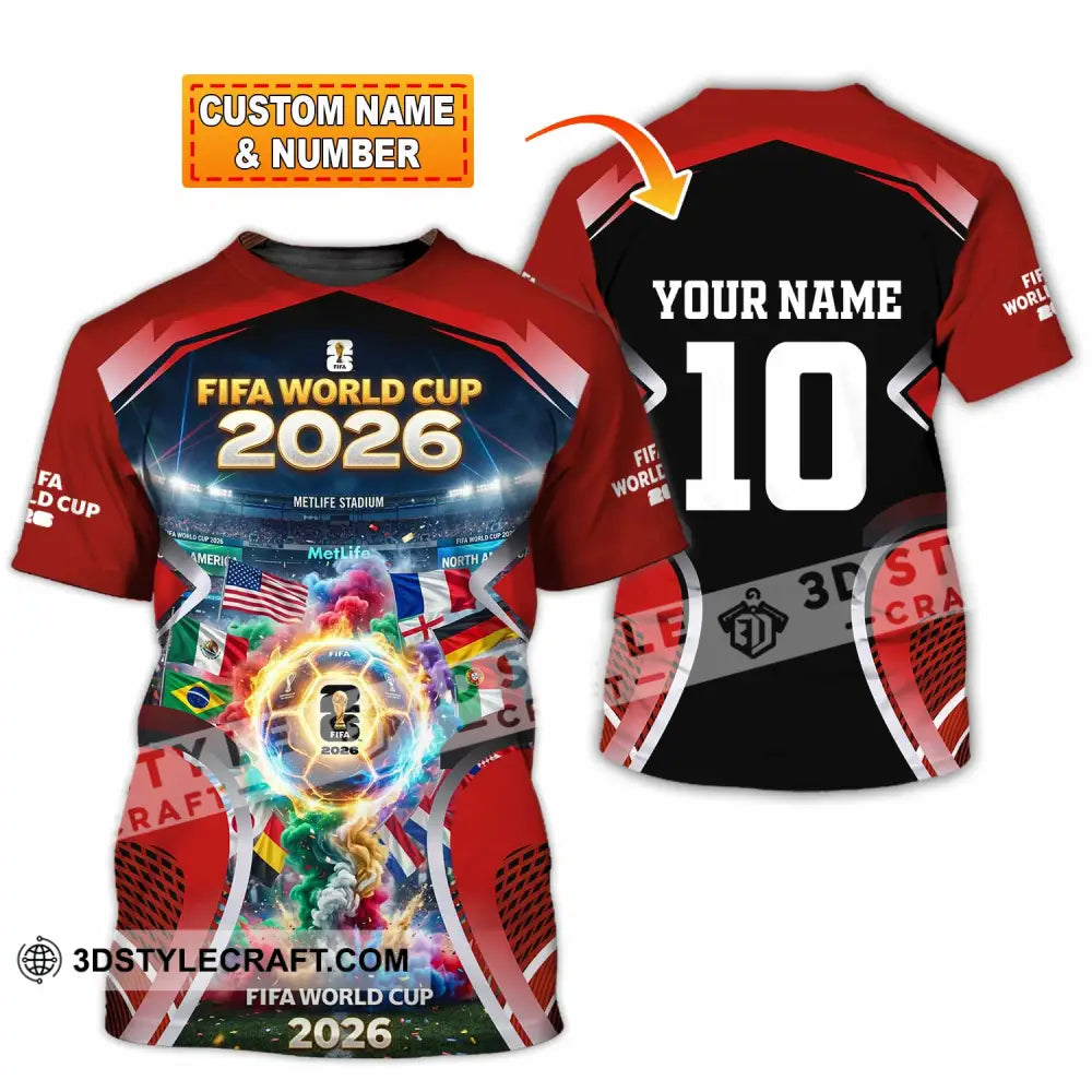 Unisex Shirt - Custom World Cup 2026 Shirt - T-shirt