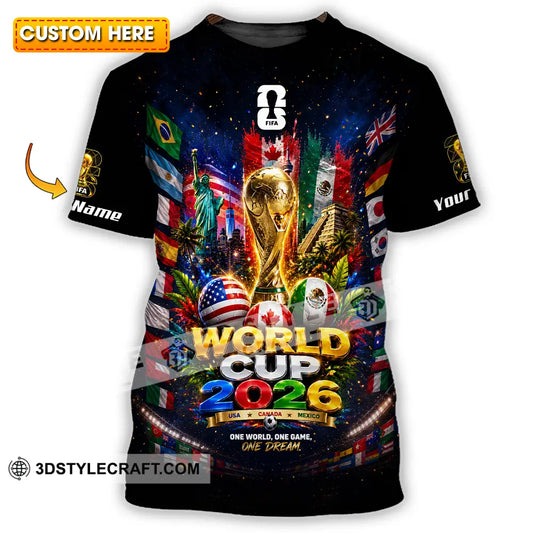 Unisex Shirt - Custom World Cup 2026 Shirt - T-shirt