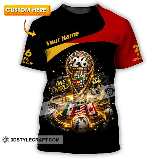 Unisex Shirt - Custom World Cup 2026 Shirt - T-shirt