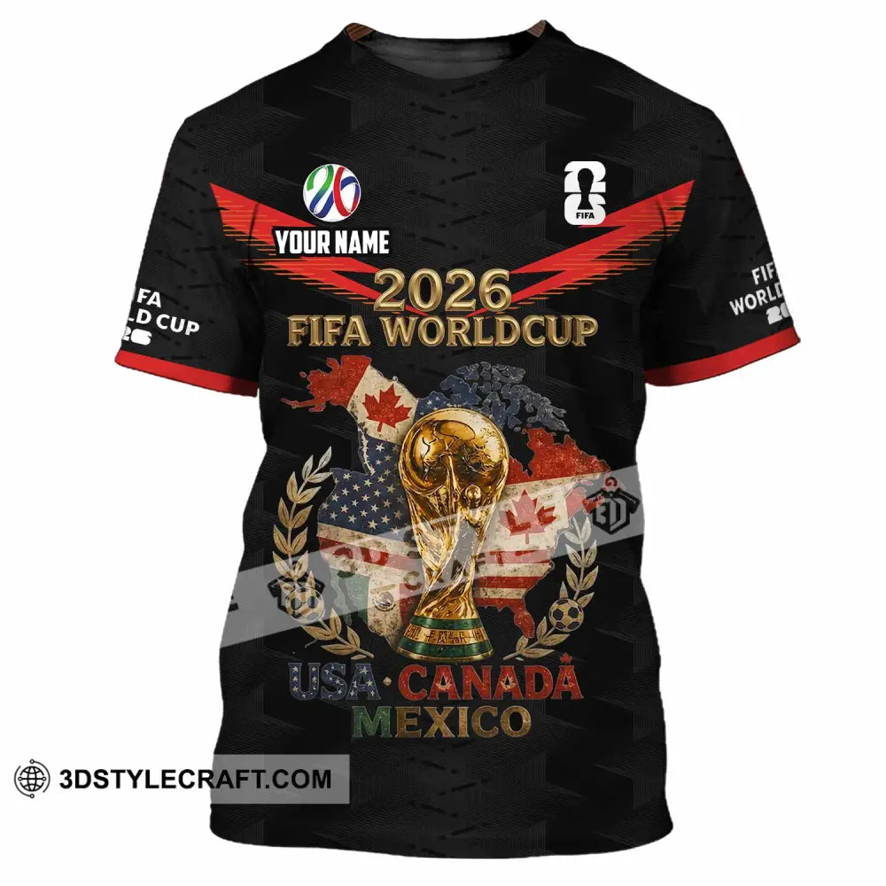 Unisex Shirt - Custom World Cup 2026 Shirt - T-Shirt / S - T-shirt