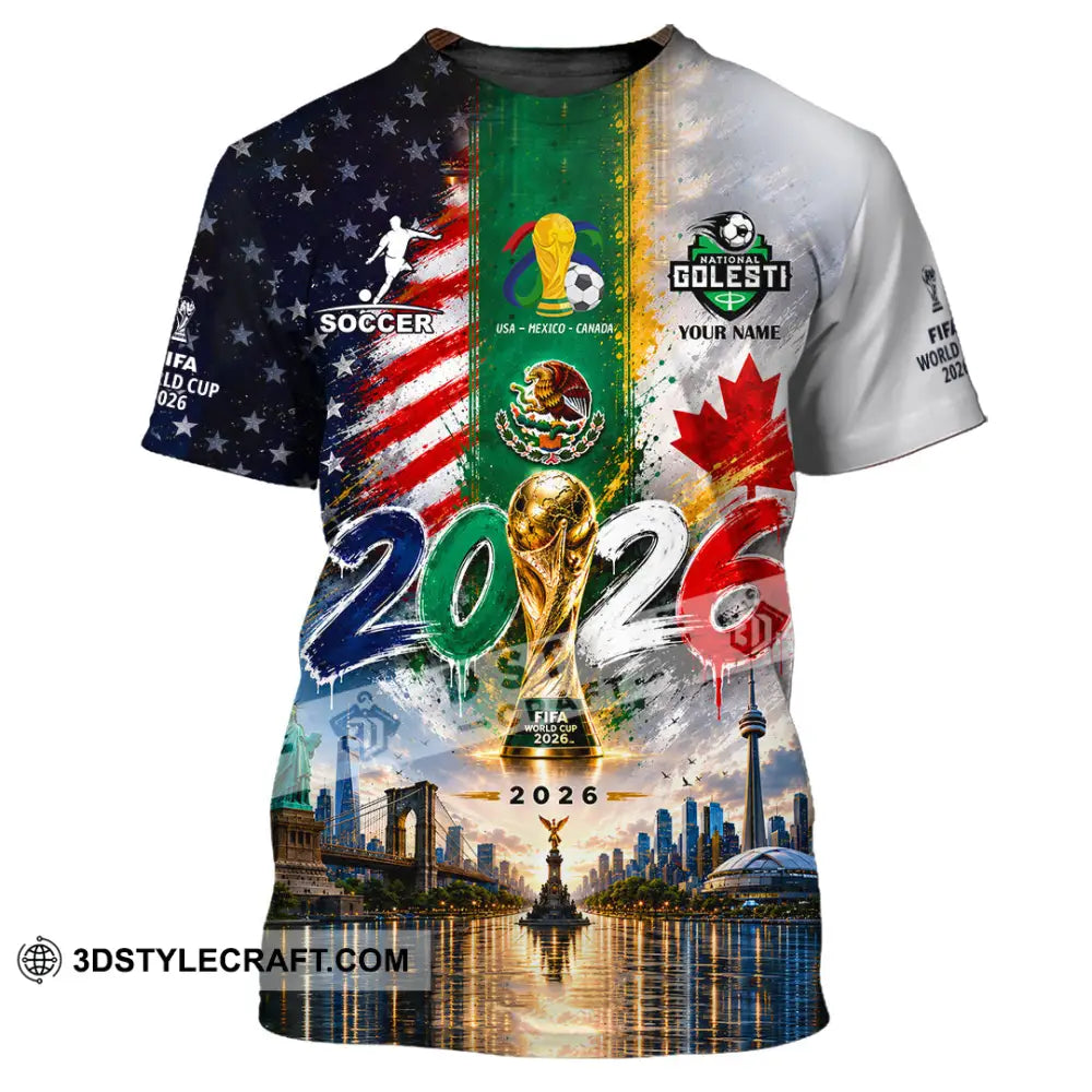Unisex Shirt - Custom World Cup 2026 Shirt - T-Shirt / S - T-shirt