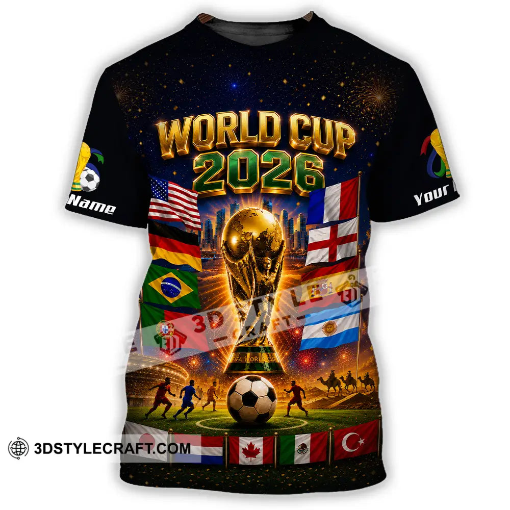 Unisex Shirt - Custom World Cup 2026 Shirt - T-Shirt / S - T-shirt