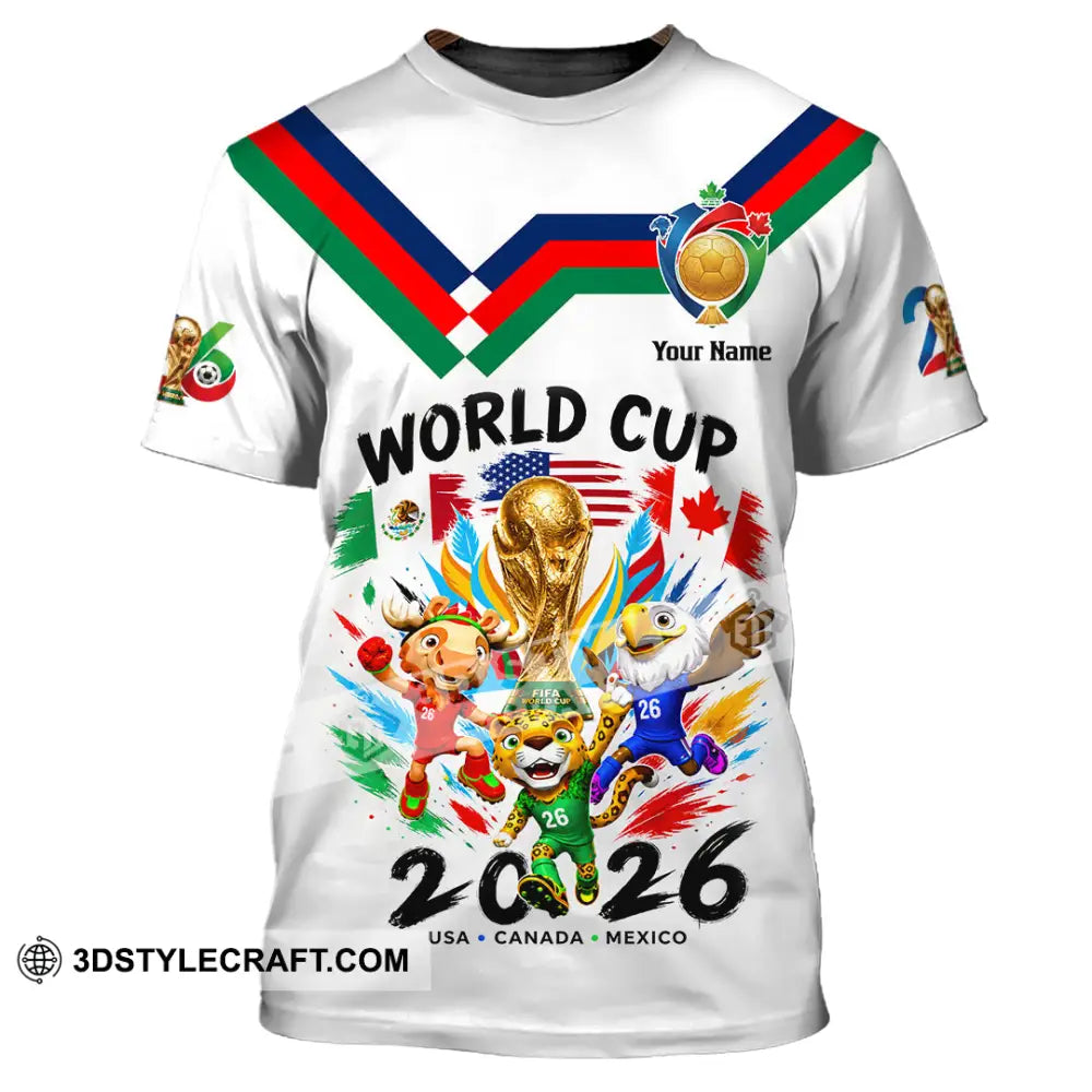 Unisex Shirt - Custom World Cup 2026 Shirt - T-Shirt / S - T-shirt