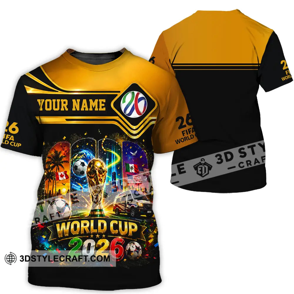Unisex Shirt - Custom World Cup 2026 Shirt - T-Shirt / S - T-shirt