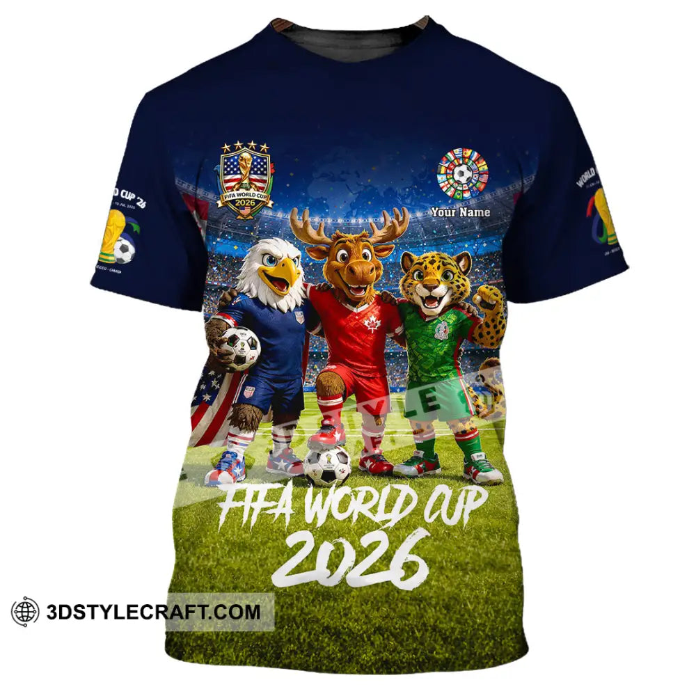 Unisex Shirt - Custom World Cup 2026 Shirt - T-Shirt / S - T-shirt
