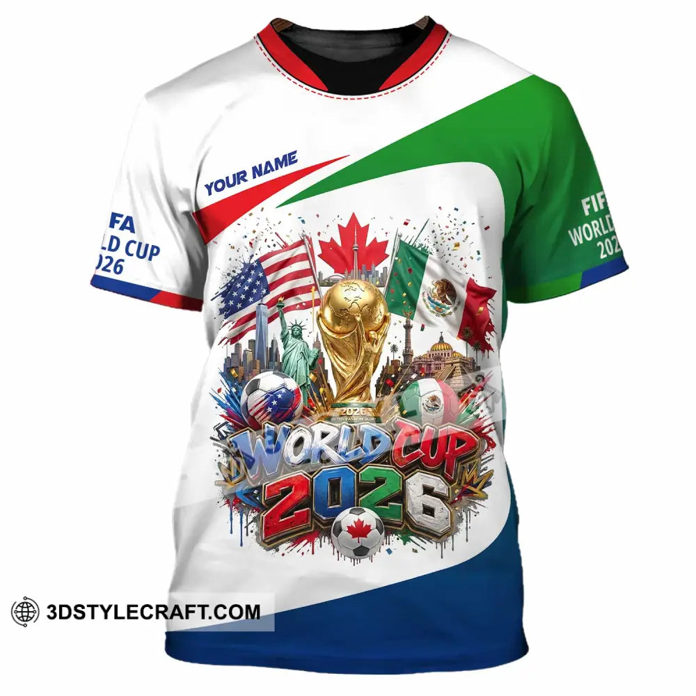 Unisex Shirt - Custom World Cup 2026 Shirt - T-Shirt / S - T-shirt