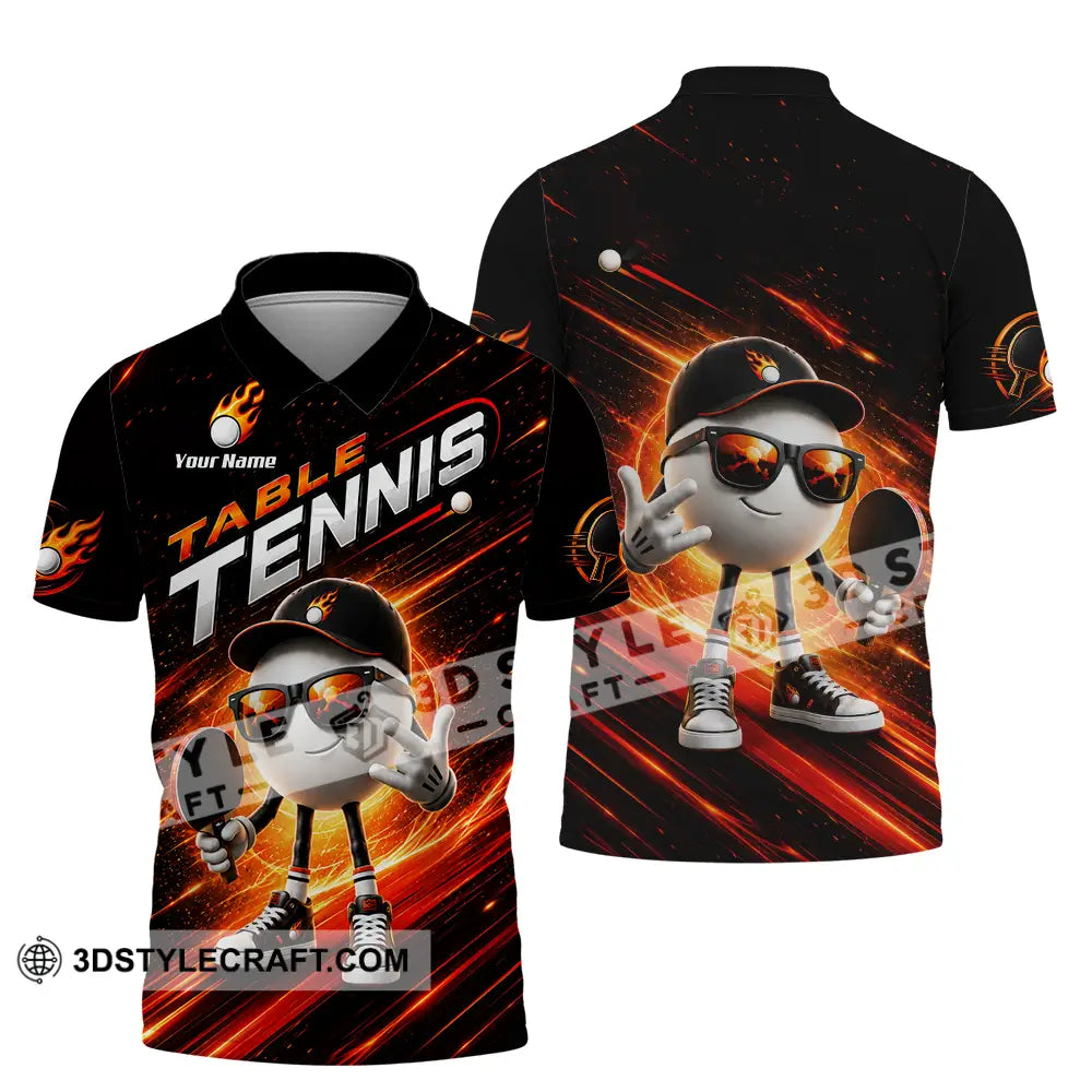 Unisex Shirt - Custom Table Tennis Shirt - Polo Shirt / S - T-shirt