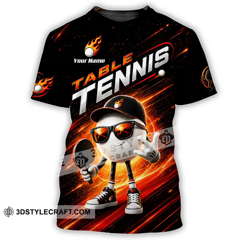 Unisex Shirt - Custom Table Tennis Shirt - T-Shirt / S - T-shirt