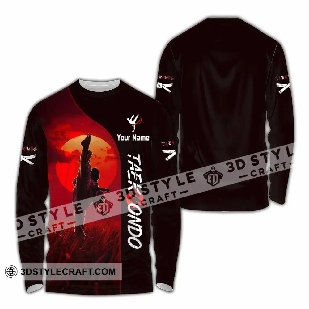 Unisex Shirt - Custom Taekwondo Shirt - Long Sleeve Shirt / S - T-shirt