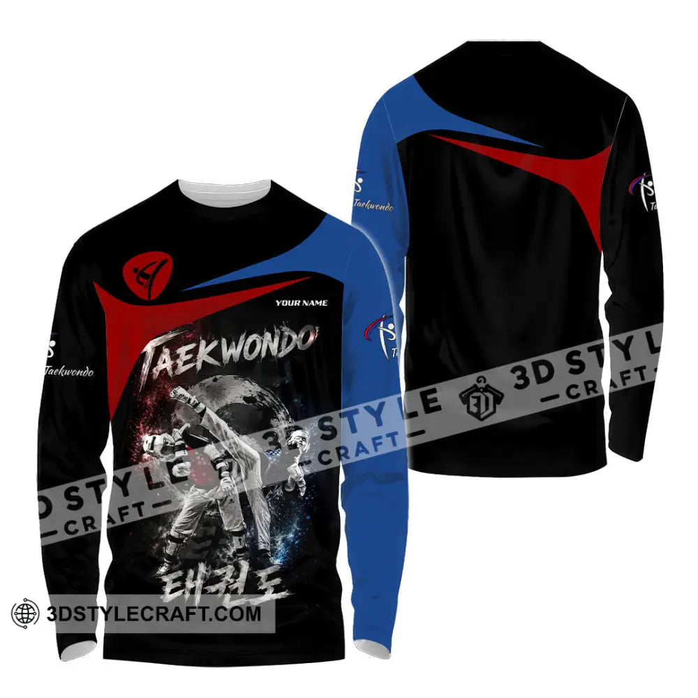 Unisex Shirt - Custom Taekwondo Shirt - Long Sleeve Shirt / S - T-shirt