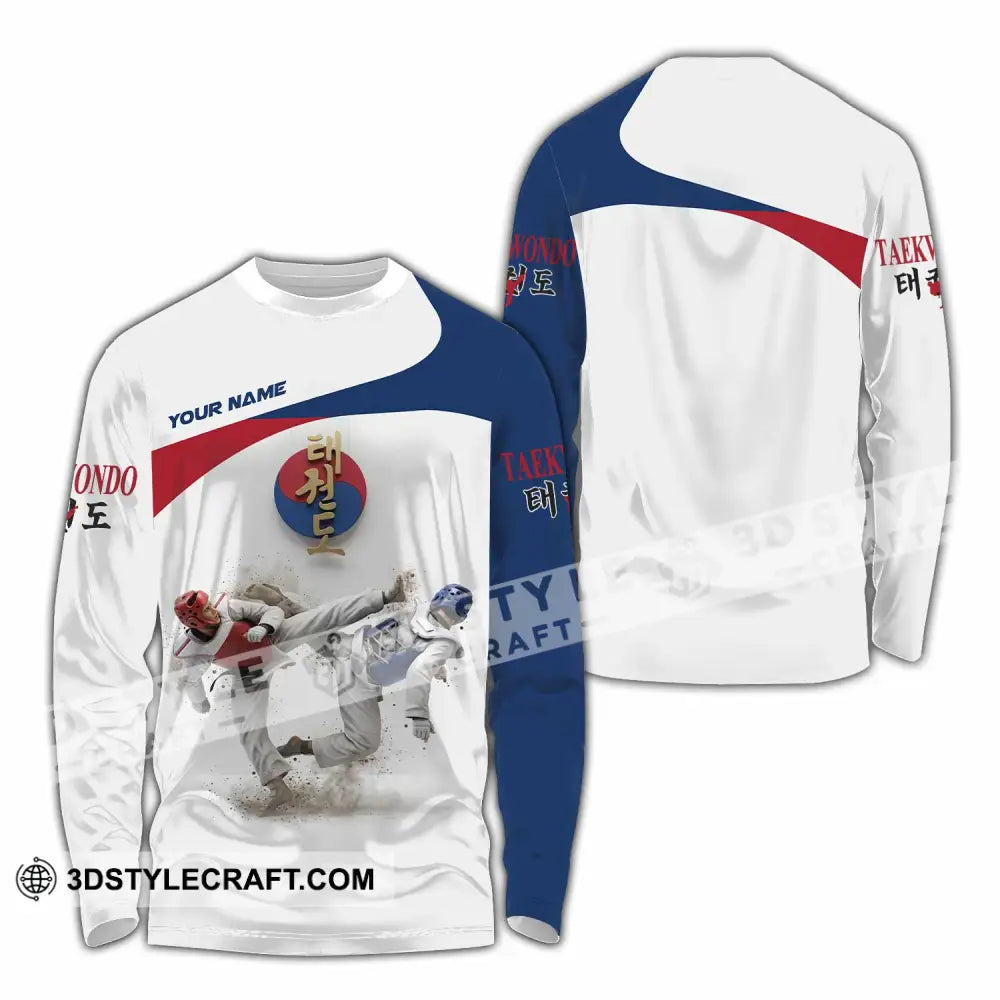 Unisex Shirt - Custom Taekwondo Shirt - Long Sleeve Shirt / S - T-shirt