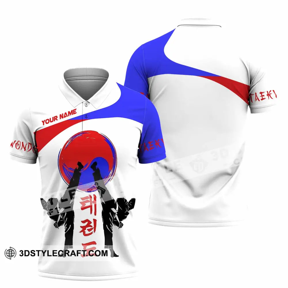 Unisex Shirt - Custom Taekwondo Lover Sport Shirt Polo Shirt / S T-shirt