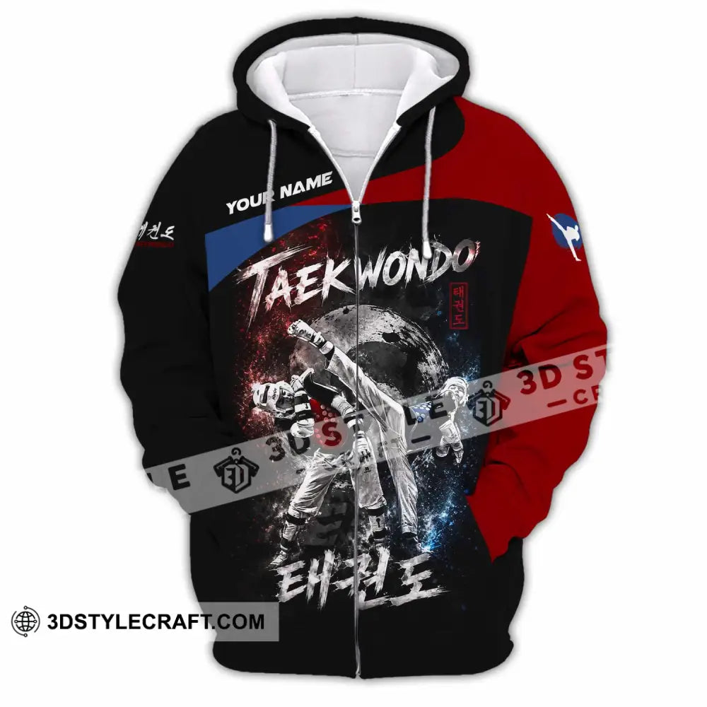 Unisex Shirt - Custom Taekwondo Shirt - Zipper Hoodie / S - T-shirt