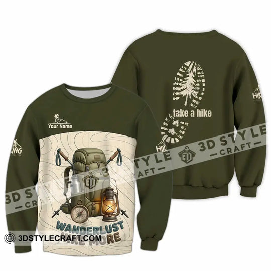 Unisex Shirt - Custom Take A Hike Wanderlust Hike More Shirt style option 3