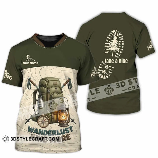 Unisex Shirt - Custom Take A Hike Wanderlust Hike More Shirt style option 2