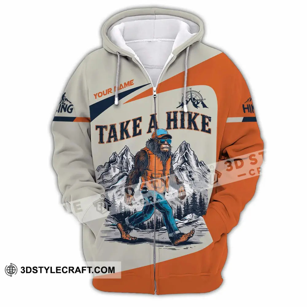 Unisex Shirt - Custom Take A Hike Shirt Zipper Hoodie / S T-shirt