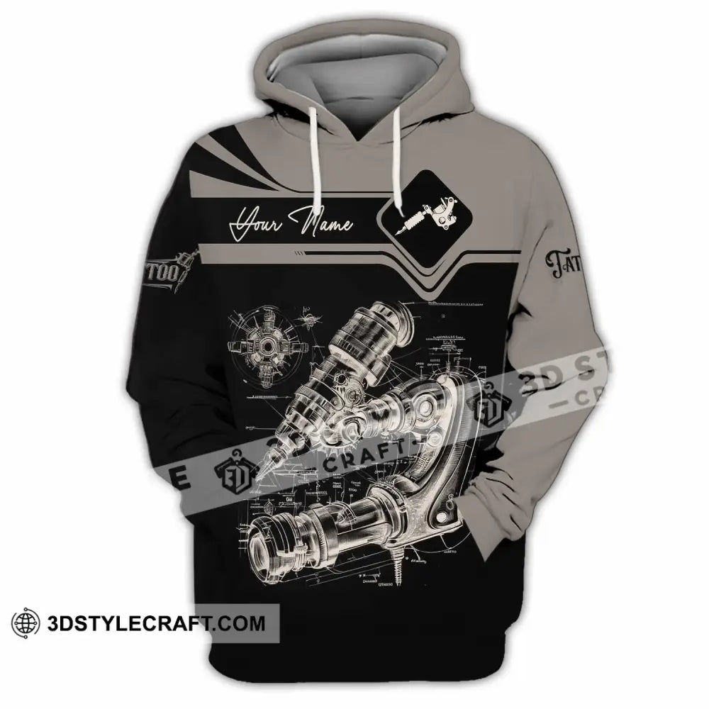 Unisex Shirt - Custom Tattoo Artist Shirt - Hoodie / S - T-shirt