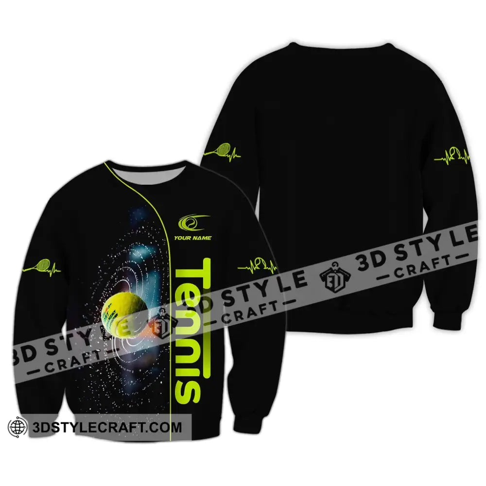 Unisex Shirt Custom Tennis Club Gift For Player Gifts Long Sleeve / S T-Shirt