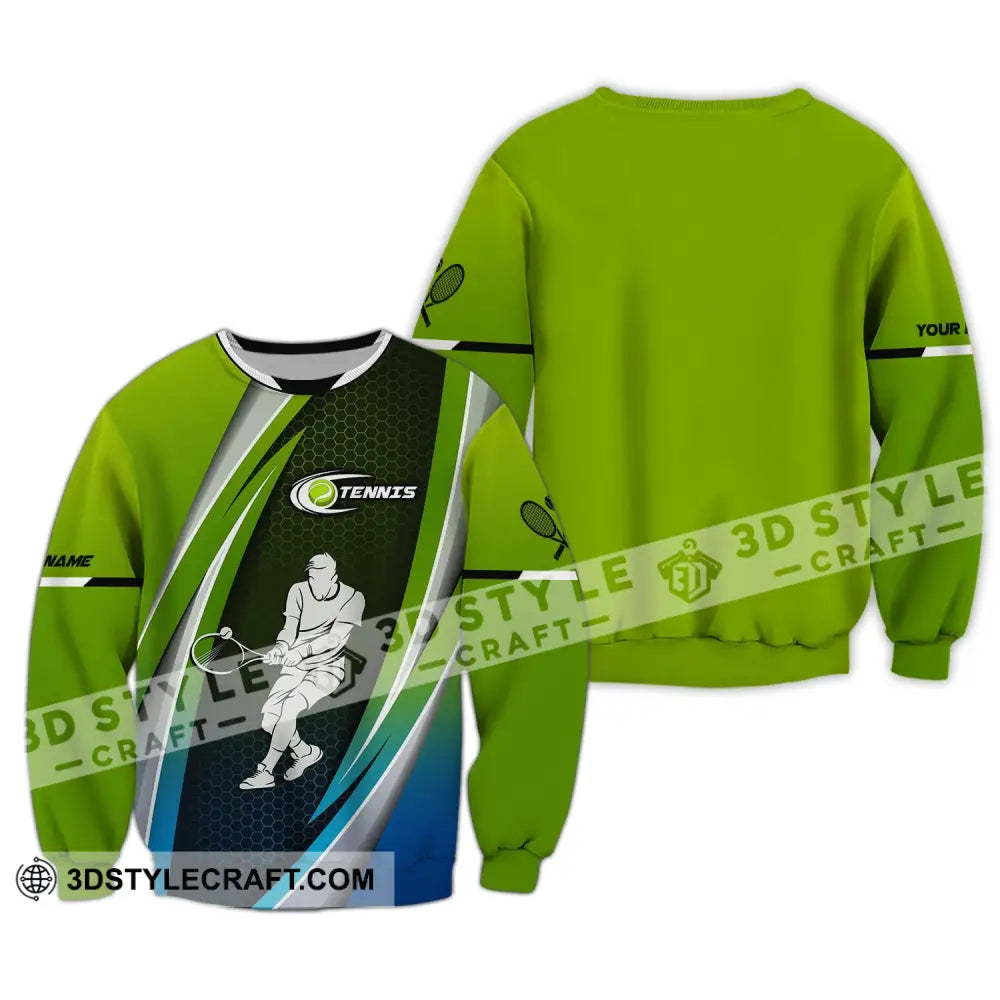 Unisex Shirt Custom Tennis Club Gift For Player Gifts Long Sleeve / S T-Shirt