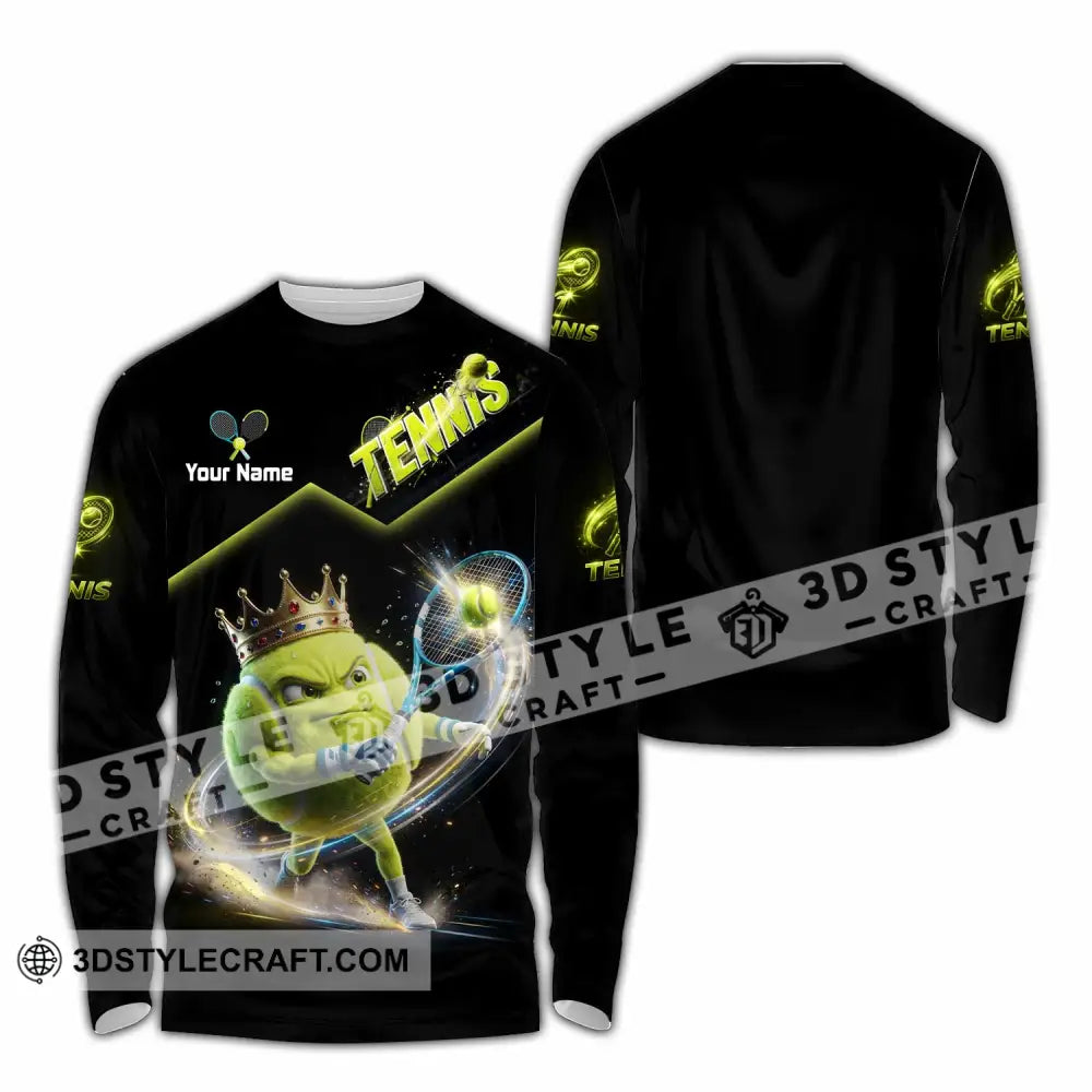 Unisex Shirt - Custom Tennis Shirt - Long Sleeve Shirt / S - T-shirt