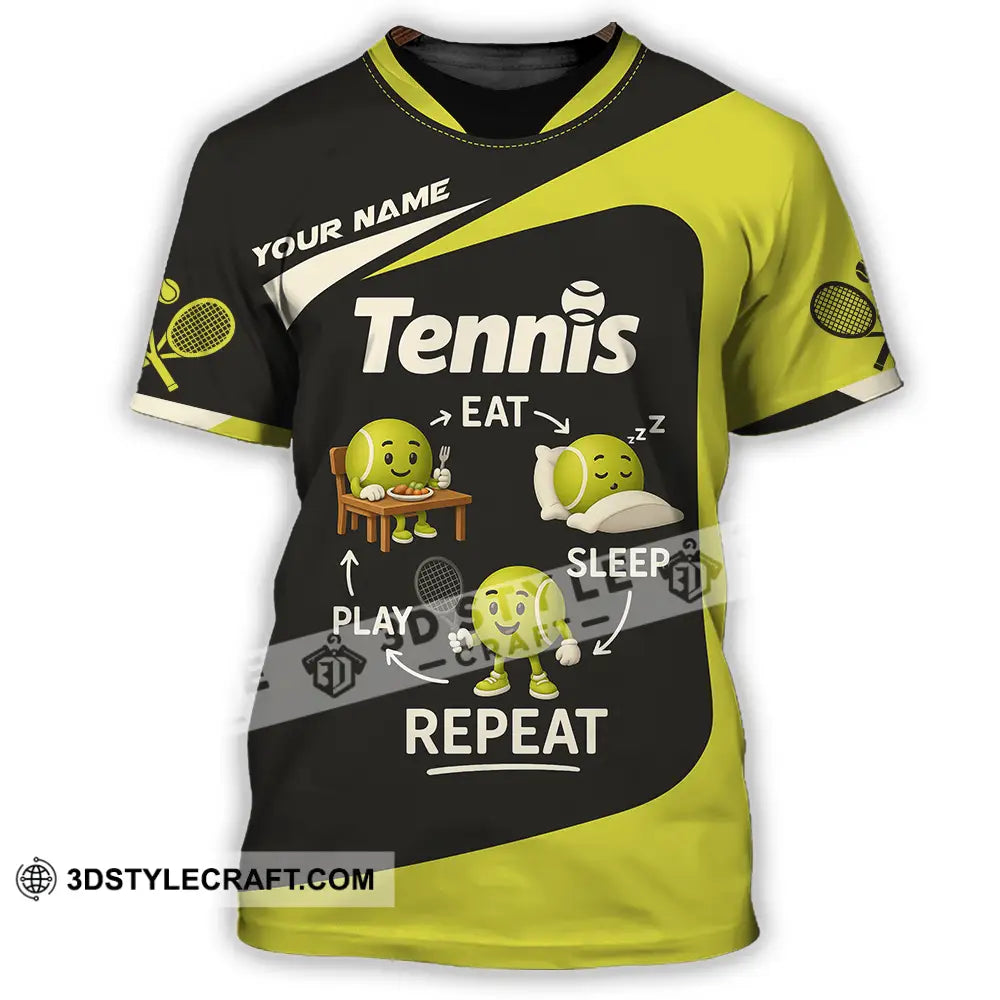 Unisex Shirt - Custom Tennis Shirt T-Shirt / S T-shirt