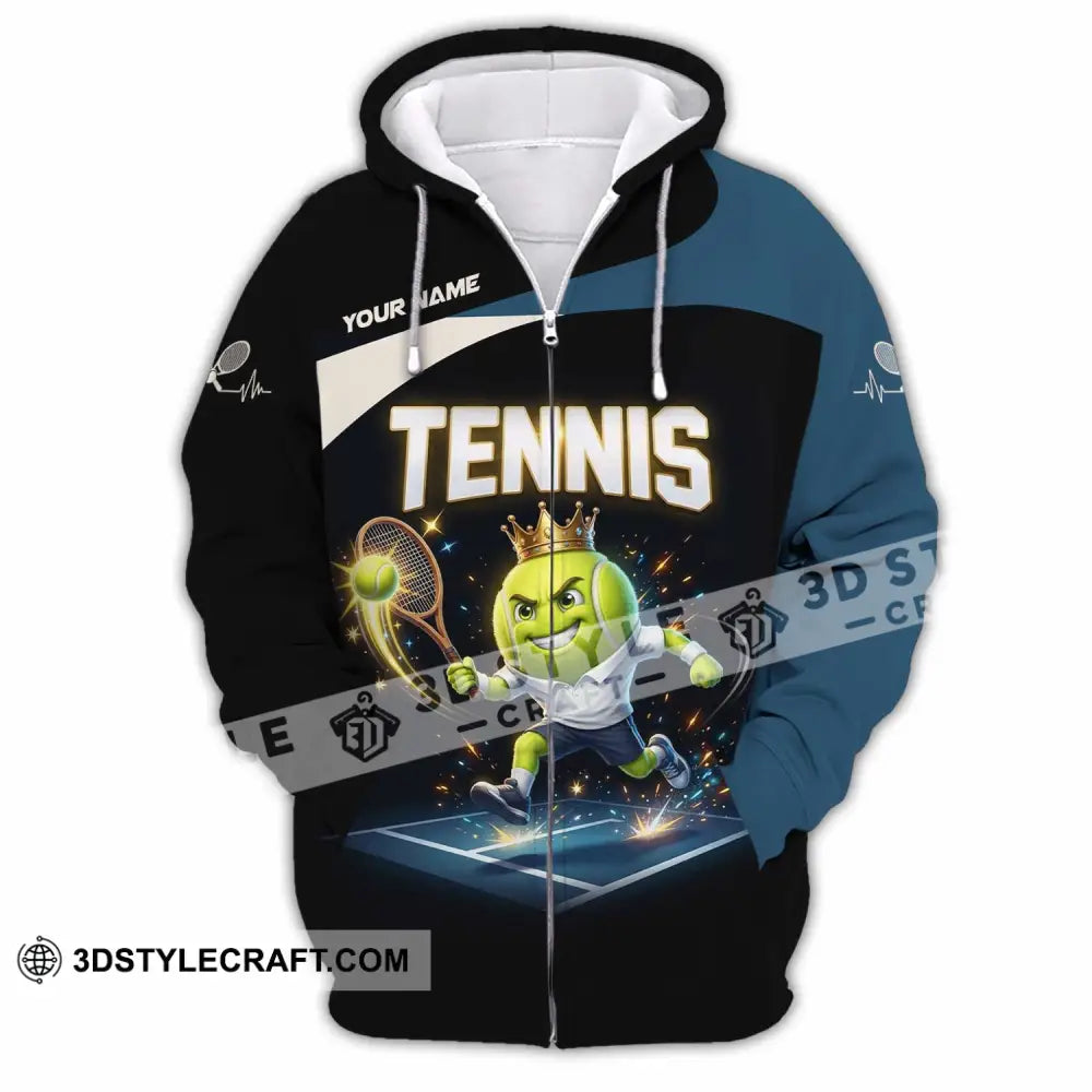 Unisex Shirt - Custom Tennis Shirt - Zipper Hoodie / S - T-shirt