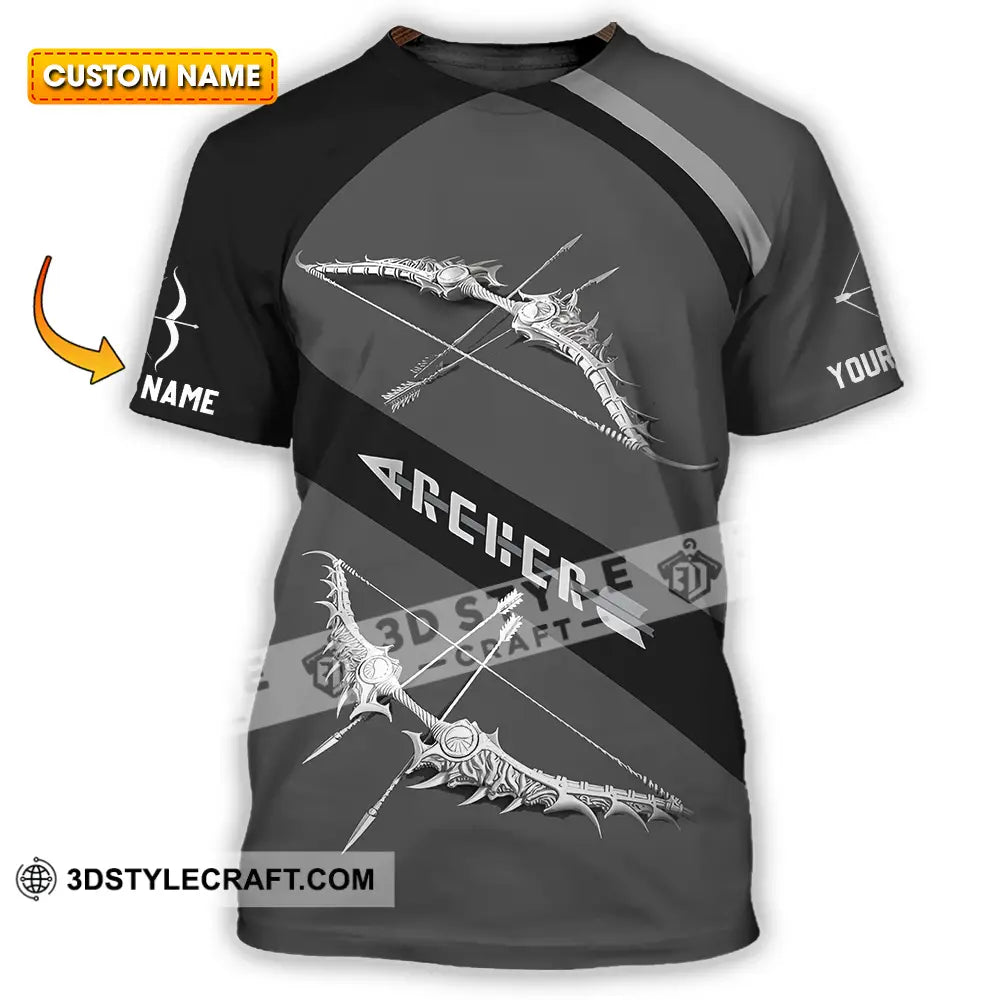 Unisex Shirt - Custom Text Archer T-Shirt