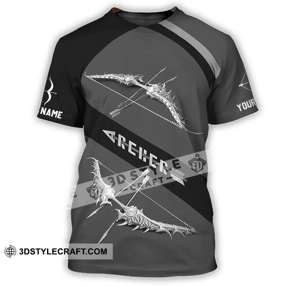 Unisex Shirt - Custom Text Archer T-Shirt / S T-Shirt