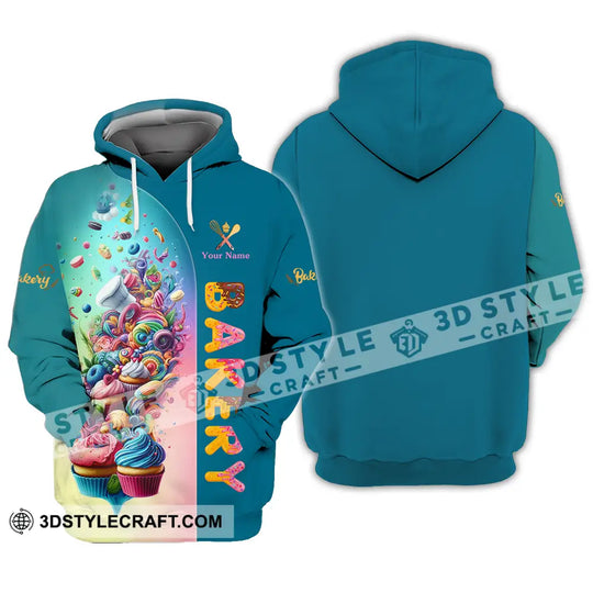Unisex Shirt - Custom Text Shirt Bakery style option 3