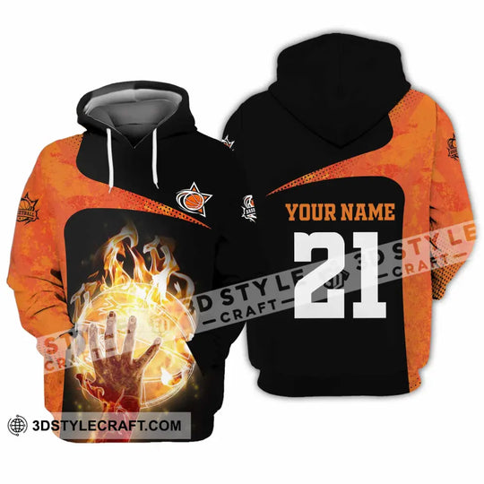Unisex Shirt - Custom Text Shirt, Basketball style option 4