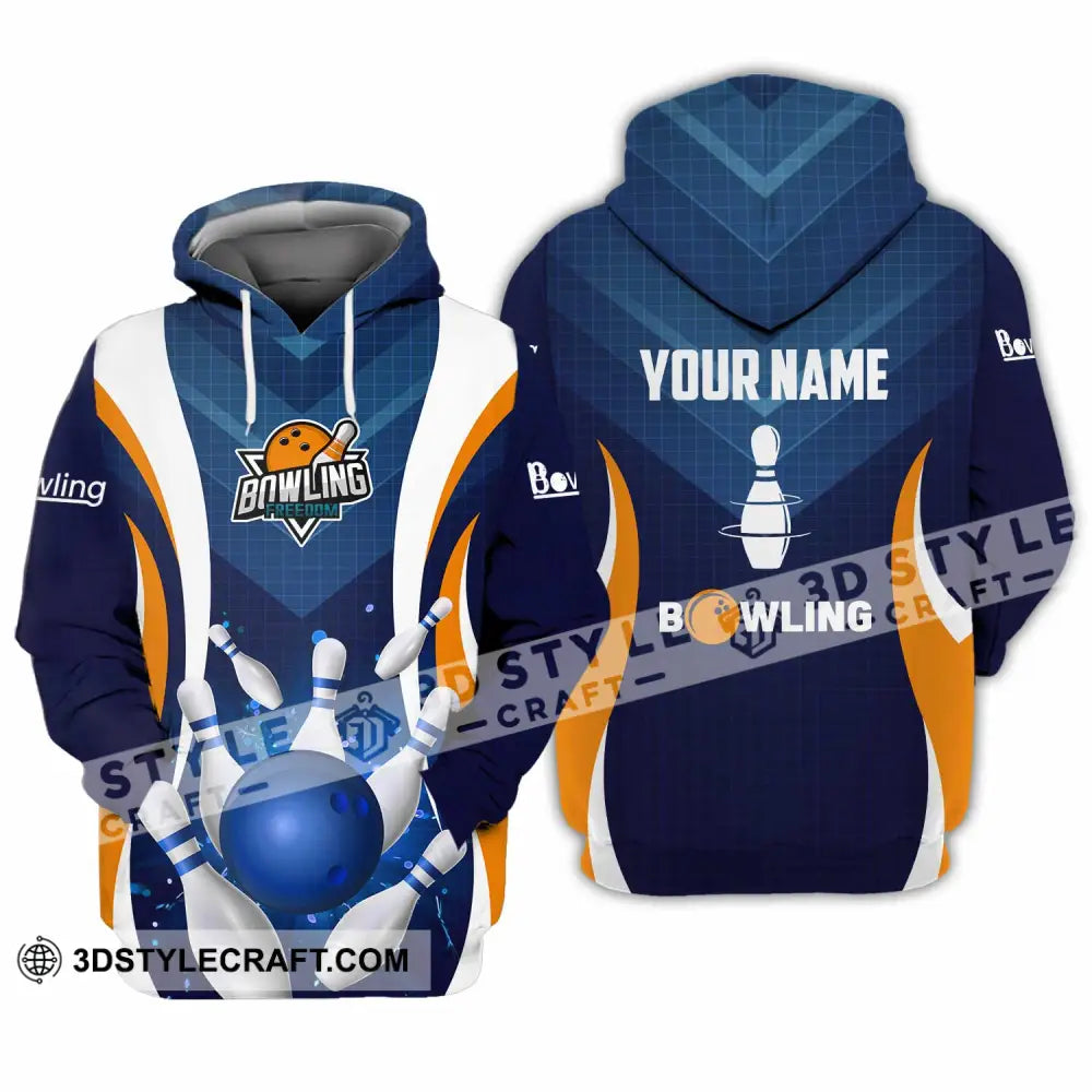 Unisex Shirt - Custom Text Shirt Bowling Shirt Hoodie / S T-shirt