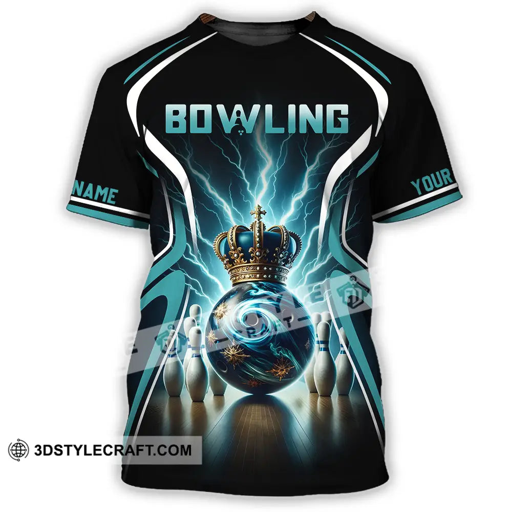 Unisex Shirt - Custom Text Shirt Bowling Shirt T-Shirt / S T-shirt