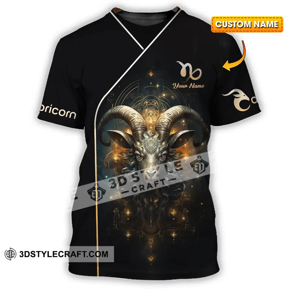 Unisex Shirt - Custom Text Capricorn T-Shirt