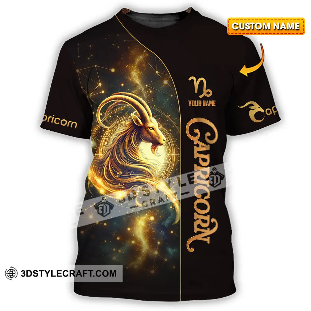 Unisex Shirt - Custom Text Capricorn T-Shirt