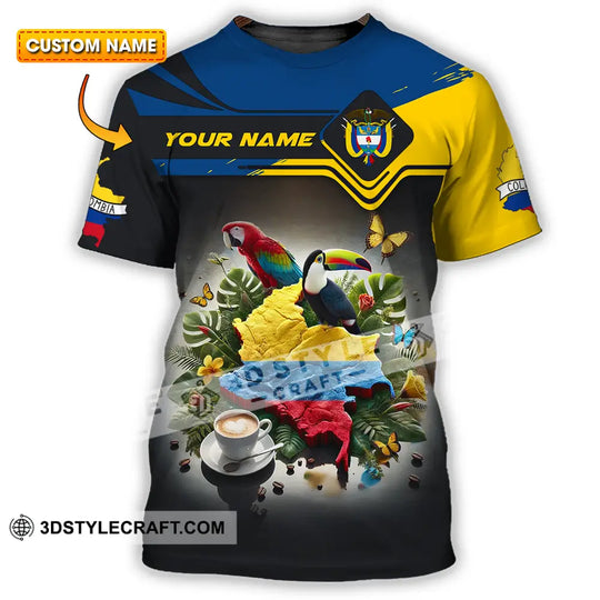 Unisex Shirt - Custom Text Shirt Colombia style option 1