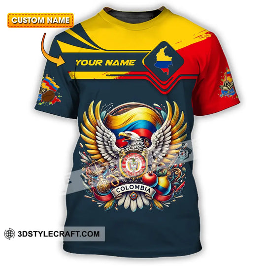 Unisex Shirt - Custom Text Shirt Colombia style option 1