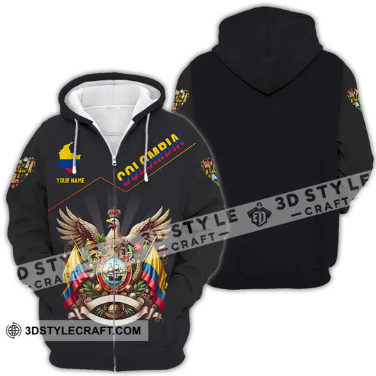 Unisex Shirt - Custom Text Shirt Colombia style option 4