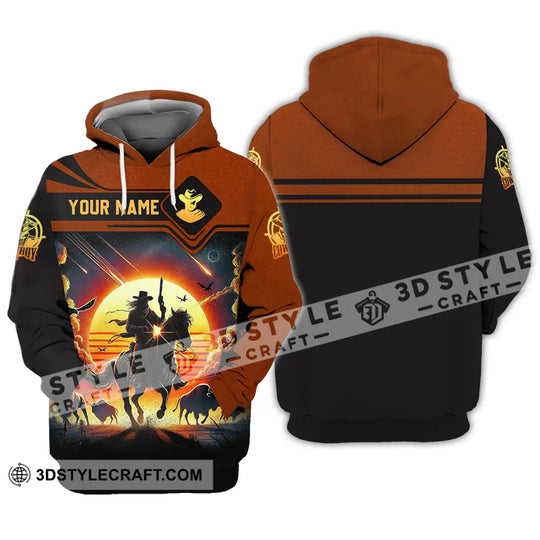 Unisex Shirt - Custom Text Cowboy Shirt style option 3