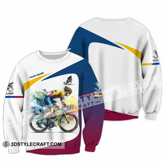 Unisex Shirt - Custom Text Shirt Cycling style option 3