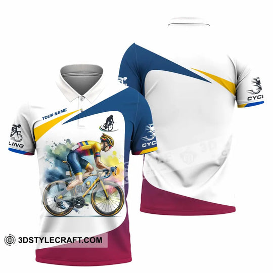 Unisex Shirt - Custom Text Shirt Cycling style option 4