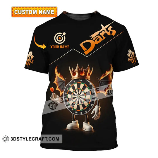 Unisex Shirt - Custom Text Shirt Darts style option 1